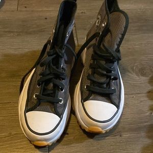 Converse platform shoes